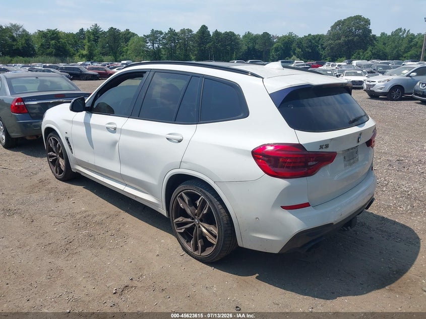 2018 BMW X3 VIN 5UXTS3C51J0Y96387 IAAI salvage auction — NORMAL WEAR, Salvage Title, sold $3,550 on 2026-07-21 (photo 3)