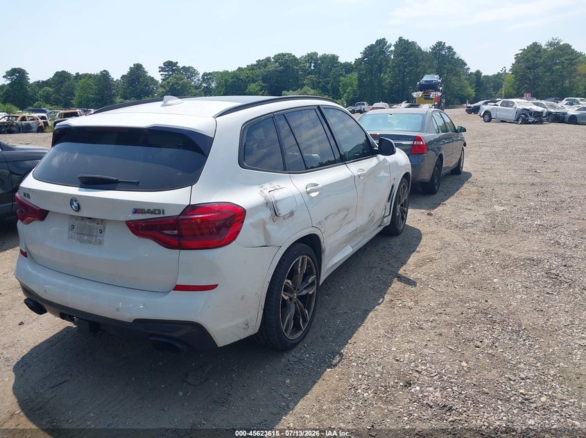2018 BMW X3 VIN 5UXTS3C51J0Y96387 IAAI salvage auction — NORMAL WEAR, Salvage Title, sold $3,550 on 2026-07-21 (photo 4)