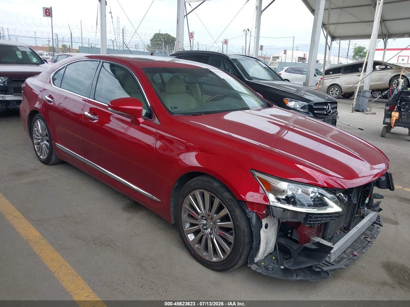 2013 Lexus VIN JTHCL5EF3D5017705 IAAI salvage auction — FRONT END, Salvage Title, sold $5,400 on 2026-07-31 (photo 1)