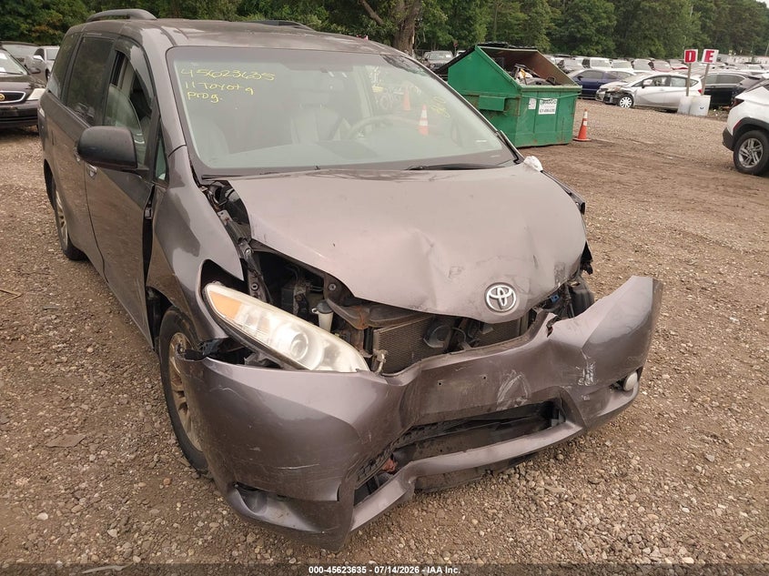 2011 Toyota Sienna VIN 5TDYK3DC0BS148619 IAAI salvage auction — FRONT & REAR, Mv-907A (New York), sold $1,050 on 2026-07-28 (photo 6)