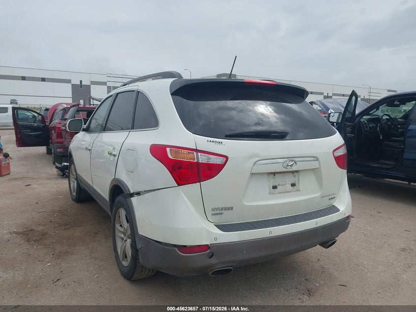2007 Hyundai Veracruz VIN KM8NU13C97U023734 IAAI salvage auction — REAR END, Original (Texas), sold $650 on 2026-08-28 (photo 3)