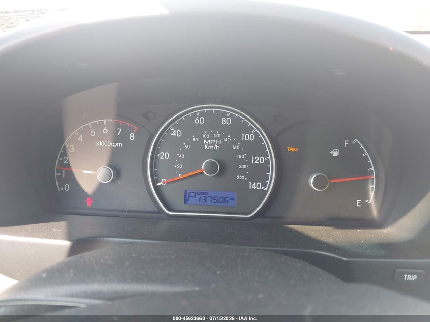 2010 Hyundai Elantra VIN KMHDU4AD2AU855674 IAAI salvage auction — LEFT SIDE, Salvage (Pennsylvania), sold $450 on 2026-07-28 (photo 7)