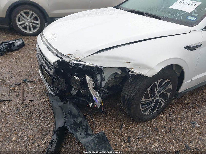 2026 Hyundai Sonata hybrid VIN KMHL24JJ9TA151161 IAAI salvage auction — LEFT FRONT, Enterprise Vehicles Clear Only (Texas), sold $11,200 on 2026-07-16 (photo 6)