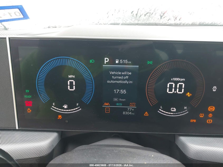 2026 Hyundai Sonata hybrid VIN KMHL24JJ9TA151161 IAAI salvage auction — LEFT FRONT, Enterprise Vehicles Clear Only (Texas), sold $11,200 on 2026-07-16 (photo 7)