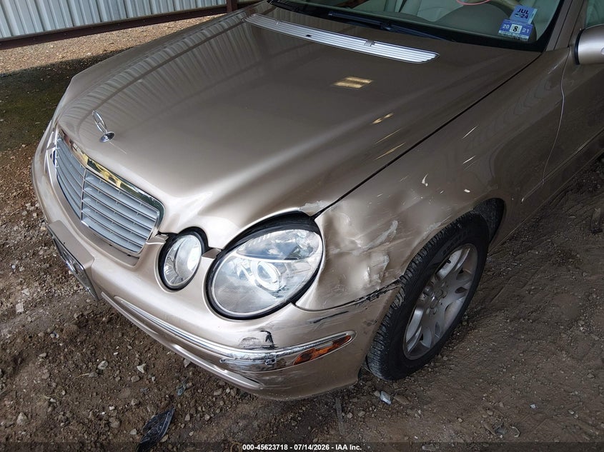 2003 Mercedes-benz E-class VIN WDBUF65J93A339860 IAAI salvage auction — FRONT END, Salvage (Georgia), sold $600 on 2026-08-14 (photo 6)