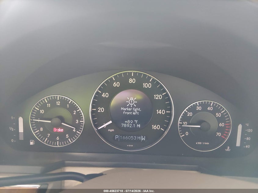 2003 Mercedes-benz E-class VIN WDBUF65J93A339860 IAAI salvage auction — FRONT END, Salvage (Georgia), sold $600 on 2026-08-14 (photo 7)