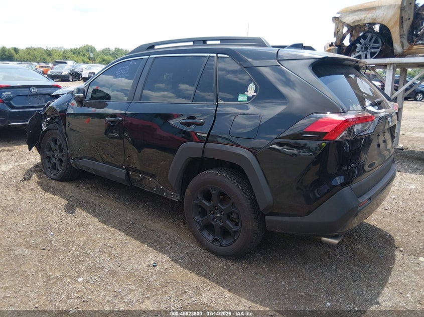 2021 Toyota Rav 4 VIN 2T3S1RFVXMW243636 IAAI salvage auction — FRONT END, Salvage Title, sold $9,200 on 2026-07-31 (photo 3)