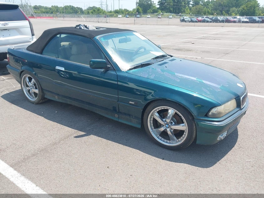 1995 BMW 3 series VIN WBABJ6321SJD42463 IAAI salvage auction — NORMAL WEAR, Clear (Tennessee), sold $225 on 2026-08-04 (photo 1)