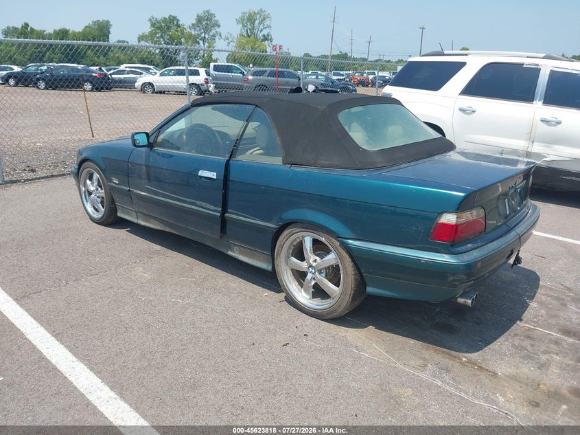 1995 BMW 3 series VIN WBABJ6321SJD42463 IAAI salvage auction — NORMAL WEAR, Clear (Tennessee), sold $225 on 2026-08-04 (photo 3)