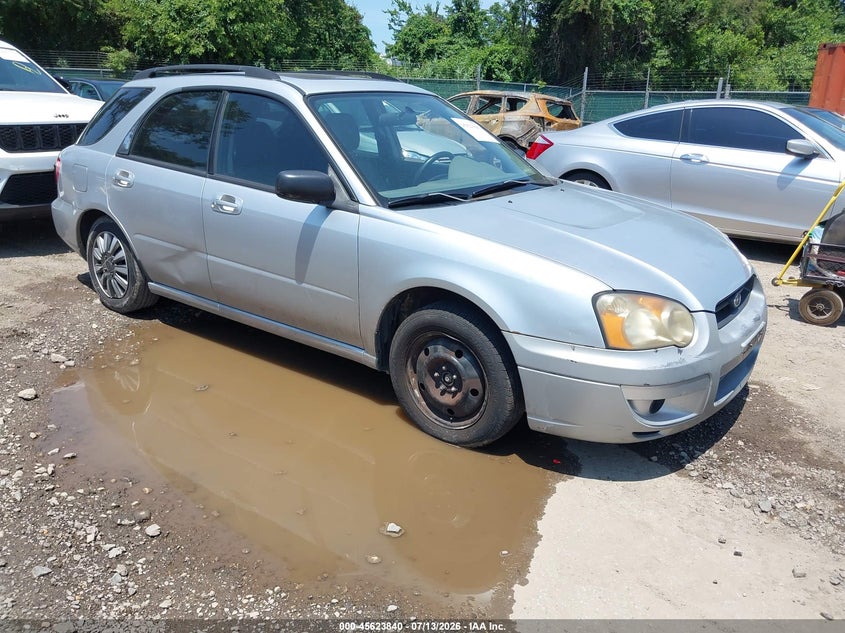 2004 Subaru Impreza VIN JF1GG65504H814549 IAAI salvage auction — NORMAL WEAR, Clear-Dealer Only (Maryland), sold $275 on 2026-07-23 (photo 1)