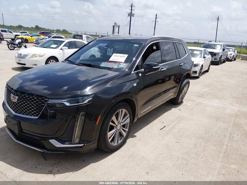 2023 Cadillac Xt6 VIN 1GYKPCRS6PZ213724 IAAI salvage auction — REAR END, Original (Texas), sold $25 on 2026-08-19 (photo 2)