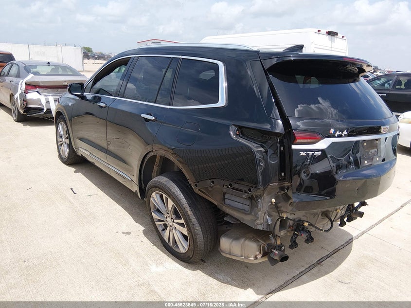 2023 Cadillac Xt6 VIN 1GYKPCRS6PZ213724 IAAI salvage auction — REAR END, Original (Texas), sold $25 on 2026-08-19 (photo 3)