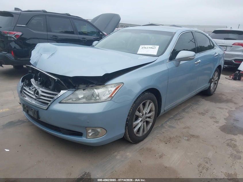 2010 Lexus ES VIN JTHBK1EG3A2393737 IAAI salvage auction — FRONT END, Original (Texas), sold $2,050 on 2026-08-31 (photo 2)