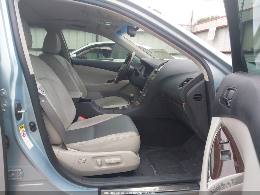 2010 Lexus ES VIN JTHBK1EG3A2393737 IAAI salvage auction — FRONT END, Original (Texas), sold $2,050 on 2026-08-31 (photo 5)