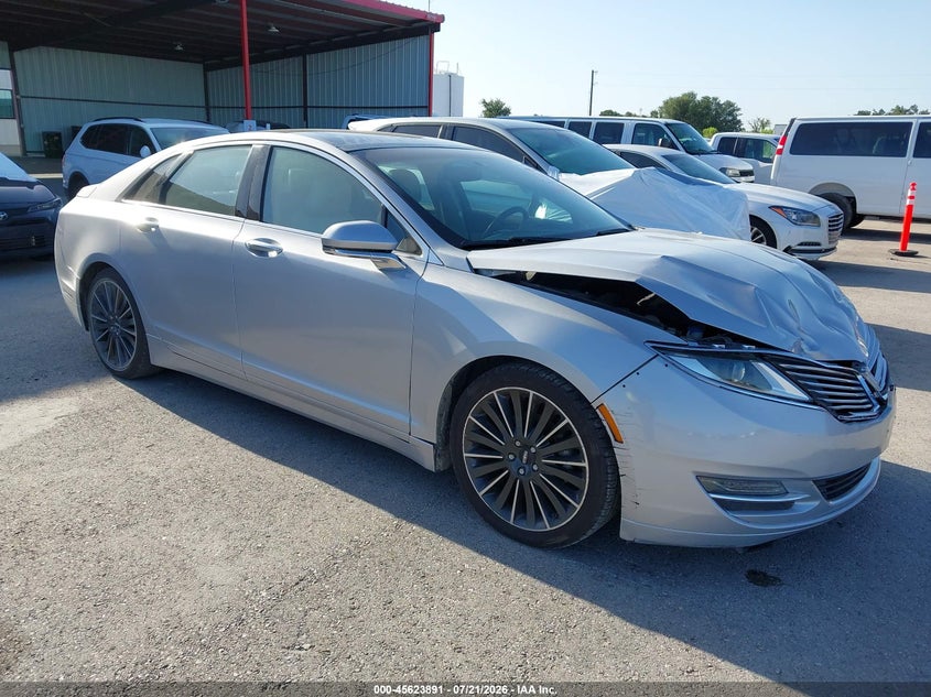 2016 Lincoln Mkz VIN 3LN6L2LU4GR627950 IAAI salvage auction — FRONT END, Original (Texas), sold $950 on 2026-09-21 (photo 1)