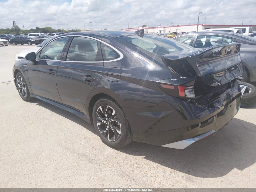 2025 Hyundai Sonata VIN KMHL64JA7SA454734 IAAI salvage auction — REAR END, Enterprise Vehicles Clear Only (Texas), sold $10,100 on 2026-07-20 (photo 3)