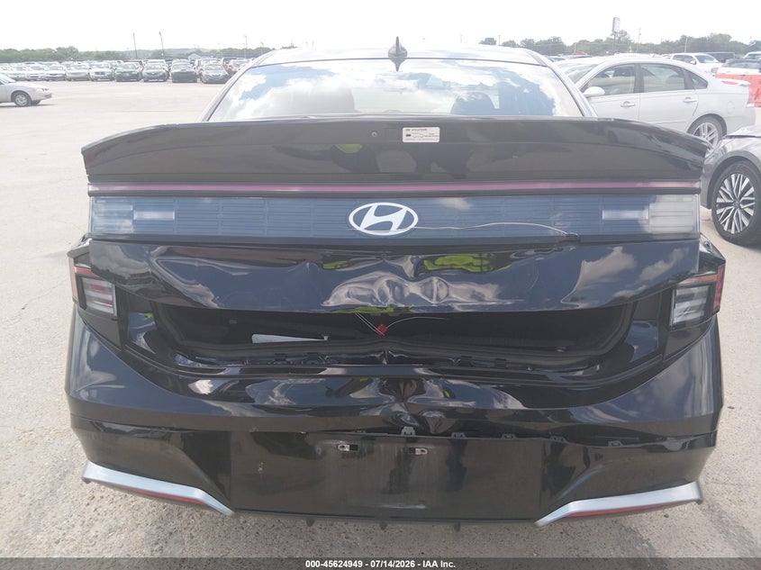 2025 Hyundai Sonata VIN KMHL64JA7SA454734 IAAI salvage auction — REAR END, Enterprise Vehicles Clear Only (Texas), sold $10,100 on 2026-07-20 (photo 6)