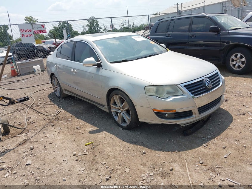 2010 Volkswagen Passat VIN WVWJK7AN6AE068292 IAAI salvage auction — REAR END, Salvage (Ohio), sold $250 on 2026-08-13 (photo 1)