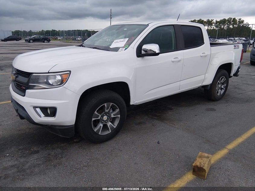 2019 Chevrolet Colorado VIN 1GCGTDEN1K1147958 IAAI salvage auction — NORMAL WEAR, Salvage Title, sold $8,900 on 2026-07-29 (photo 2)