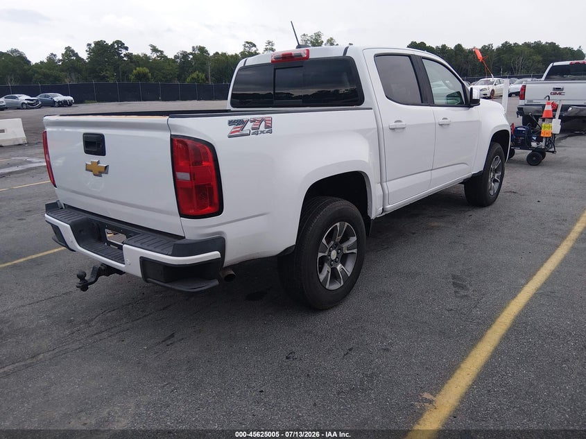 2019 Chevrolet Colorado VIN 1GCGTDEN1K1147958 IAAI salvage auction — NORMAL WEAR, Salvage Title, sold $8,900 on 2026-07-29 (photo 4)