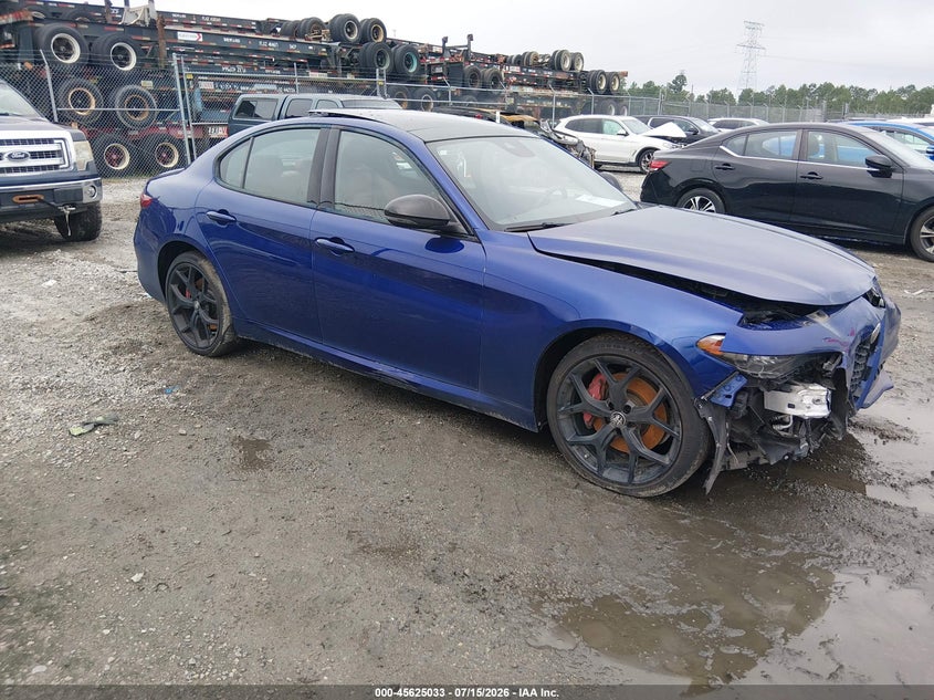 2020 Alfa romeo Giulia VIN ZARFANBN7L7635828 — IAAI salvage auction photo
