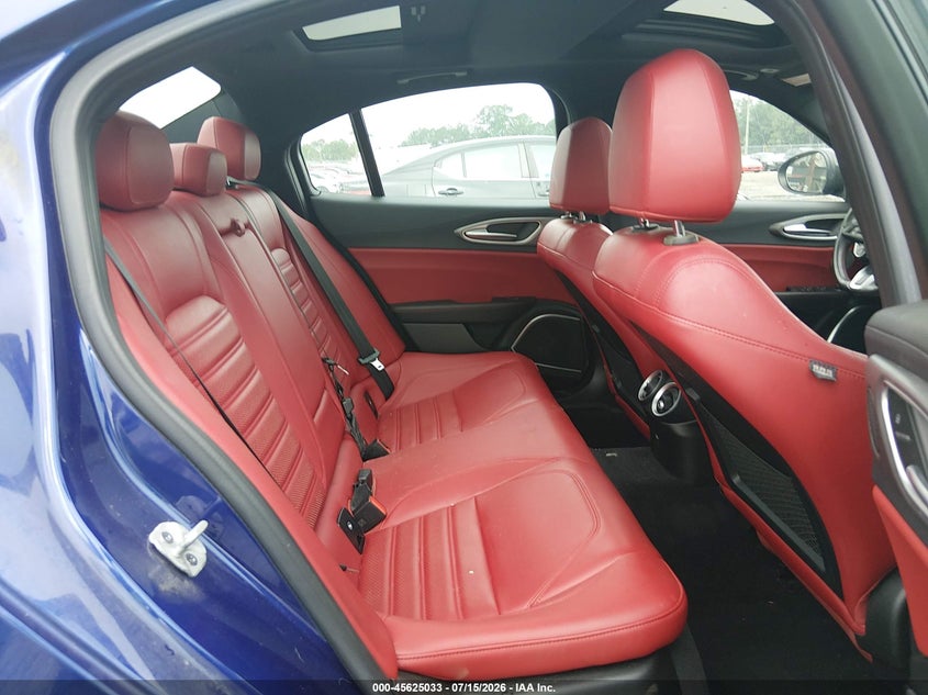 2020 Alfa romeo Giulia VIN ZARFANBN7L7635828 IAAI salvage auction — FRONT END, Salvage Title, sold $8,000 on 2026-08-21 (photo 8)