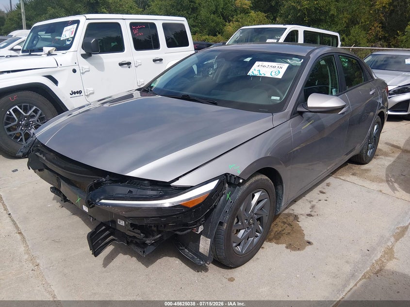 2024 Hyundai Elantra VIN KMHLM4DG8RU770609 IAAI salvage auction — FRONT END, Enterprise Vehicles Clear Only (Florida), sold $11,150 on 2026-07-20 (photo 2)