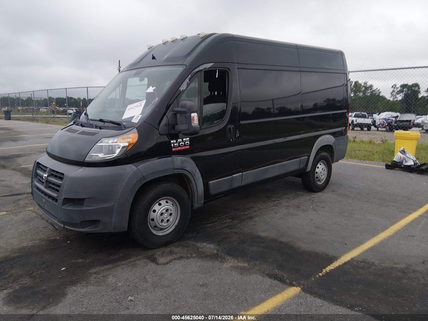 2015 Ram Promaster city VIN 3C6TRVBD8FE501354 IAAI salvage auction — FRONT END, Clear (South Carolina), sold $5,000 on 2026-08-02 (photo 2)
