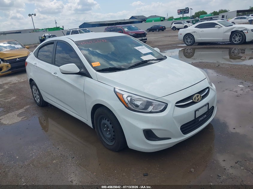 2015 Hyundai Accent VIN KMHCT4AE3FU825517 IAAI salvage auction — NORMAL WEAR, Original (Texas), sold $25 on 2026-07-29 (photo 1)