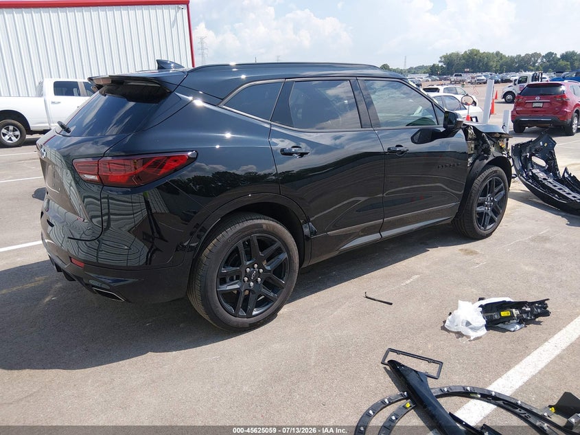 2025 Chevrolet Blazer VIN 3GNKBERS3SS109852 IAAI salvage auction — FRONT END, Salvage Title, sold $7,600 on 2026-08-01 (photo 4)