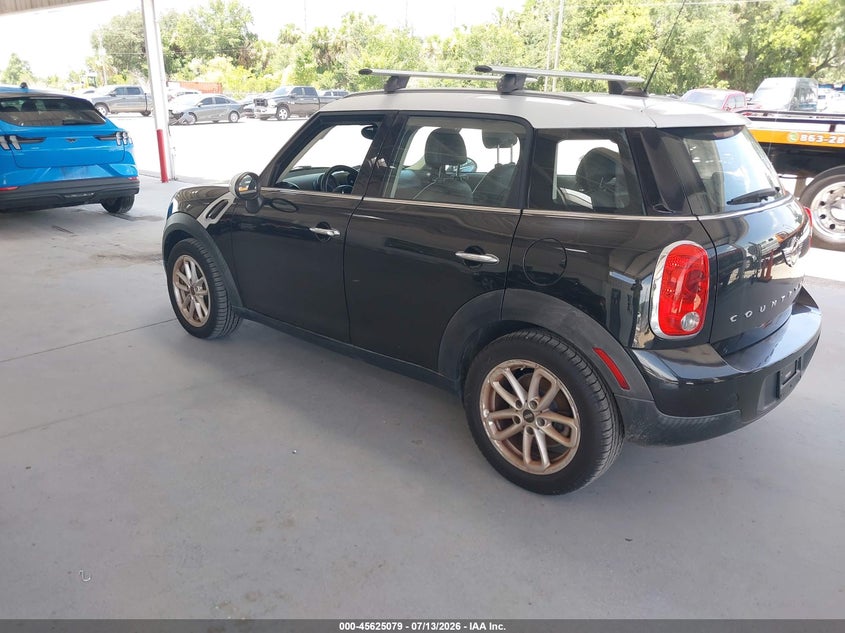 2016 Mini Countryman VIN WMWZB3C51GWR47210 IAAI salvage auction — NORMAL WEAR, Clear (Florida), sold $700 on 2026-07-22 (photo 3)