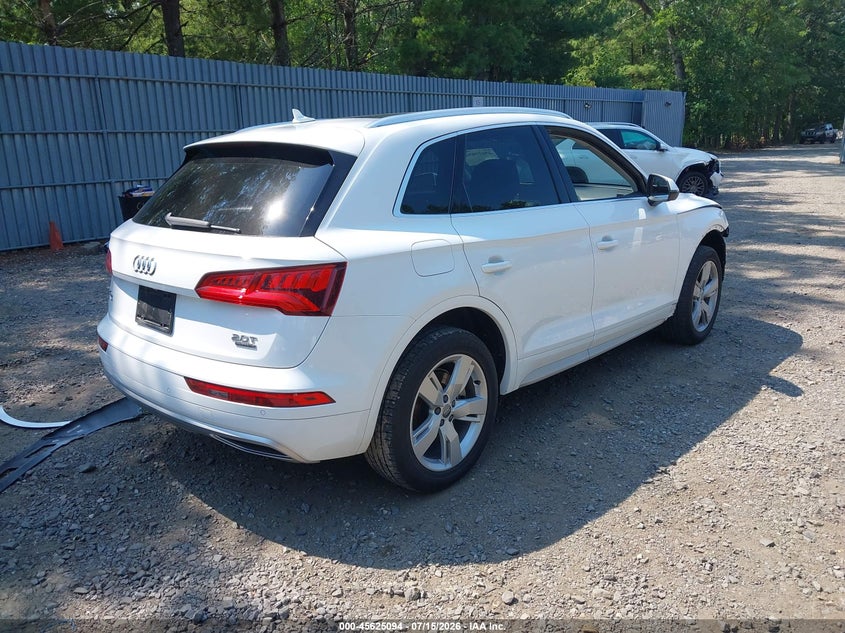 2018 Audi Q5 VIN WA1BNAFY6J2214696 IAAI salvage auction — FRONT END, Salvage (New Jersey), sold $5,900 on 2026-07-29 (photo 4)