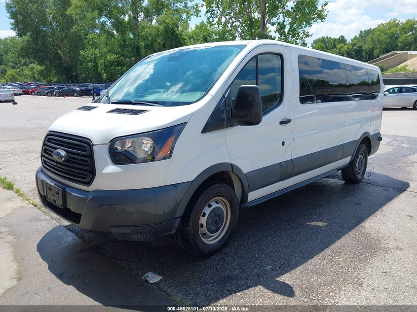 2018 Ford Transit-350 VIN 1FBZX2ZM0JKB52861 IAAI salvage auction — HAIL, Sf97 (Kansas), sold $19,100 on 2026-09-03 (photo 2)
