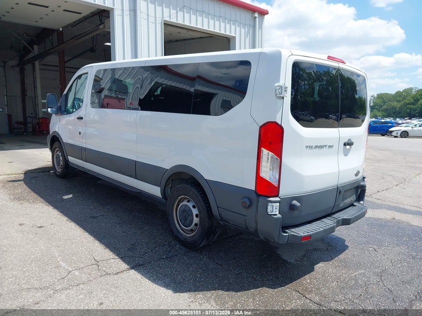 2018 Ford Transit-350 VIN 1FBZX2ZM0JKB52861 IAAI salvage auction — HAIL, Sf97 (Kansas), sold $19,100 on 2026-09-03 (photo 3)
