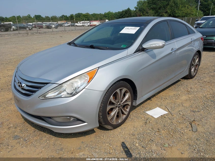 2014 Hyundai Sonata VIN 5NPEC4AB6EH823997 IAAI salvage auction — NORMAL WEAR, Clear (Virginia), sold $1,300 on 2026-07-20 (photo 2)