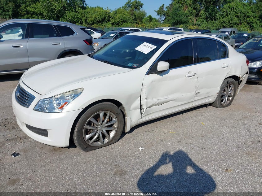 2009 Infiniti G37 VIN JNKCV61F19M351377 IAAI salvage auction — NORMAL WEAR, Clear-Dealer Only (Maryland), sold $400 on 2026-07-23 (photo 2)