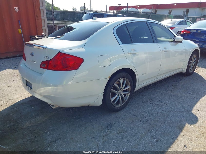2009 Infiniti G37 VIN JNKCV61F19M351377 IAAI salvage auction — NORMAL WEAR, Clear-Dealer Only (Maryland), sold $400 on 2026-07-23 (photo 4)