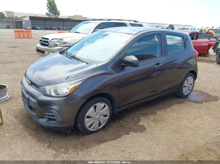2016 Chevrolet Spark VIN KL8CB6SA6GC560431 IAAI salvage auction — NORMAL WEAR, Clear - Dealer Only (California), sold $300 on 2026-07-29 (photo 2)
