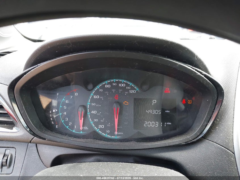2016 Chevrolet Spark VIN KL8CB6SA6GC560431 IAAI salvage auction — NORMAL WEAR, Clear - Dealer Only (California), sold $300 on 2026-07-29 (photo 7)
