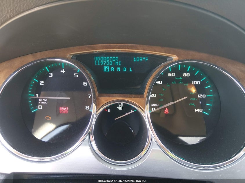 2008 Buick Enclave VIN 5GAER23718J303117 IAAI salvage auction — NORMAL WEAR, Clear - Dealer Only (California), sold $1,050 on 2026-07-22 (photo 7)