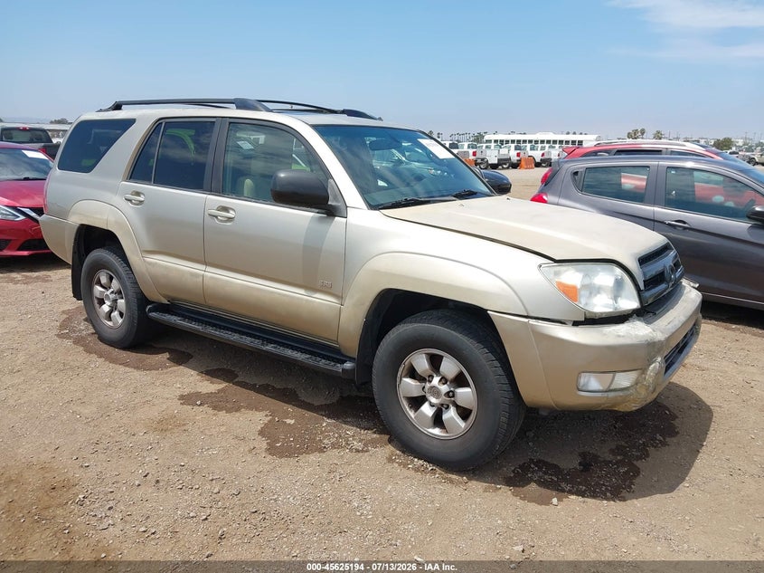 2004 Toyota 4runner VIN JTEZT14R548003878 IAAI salvage auction — NORMAL WEAR, Clear - Dealer Only (California), sold $2,325 on 2026-07-27 (photo 1)