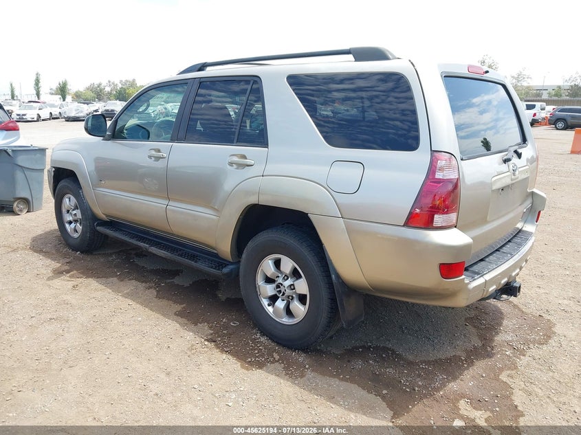 2004 Toyota 4runner VIN JTEZT14R548003878 IAAI salvage auction — NORMAL WEAR, Clear - Dealer Only (California), sold $2,325 on 2026-07-27 (photo 3)