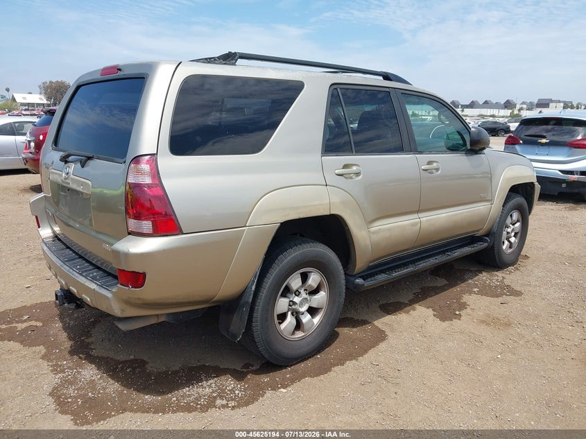 2004 Toyota 4runner VIN JTEZT14R548003878 IAAI salvage auction — NORMAL WEAR, Clear - Dealer Only (California), sold $2,325 on 2026-07-27 (photo 4)