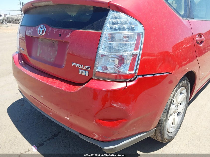 2007 Toyota Prius VIN JTDKB20U977652750 IAAI salvage auction — NORMAL WEAR, Clear - Dealer Only (California), sold $475 on 2026-07-29 (photo 6)