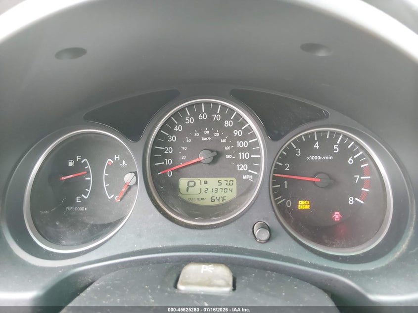 2007 Subaru Forester VIN JF1SG65677H707456 IAAI salvage auction — NORMAL WEAR, Clear-Dealer Only (Oregon), sold $350 on 2026-07-23 (photo 7)