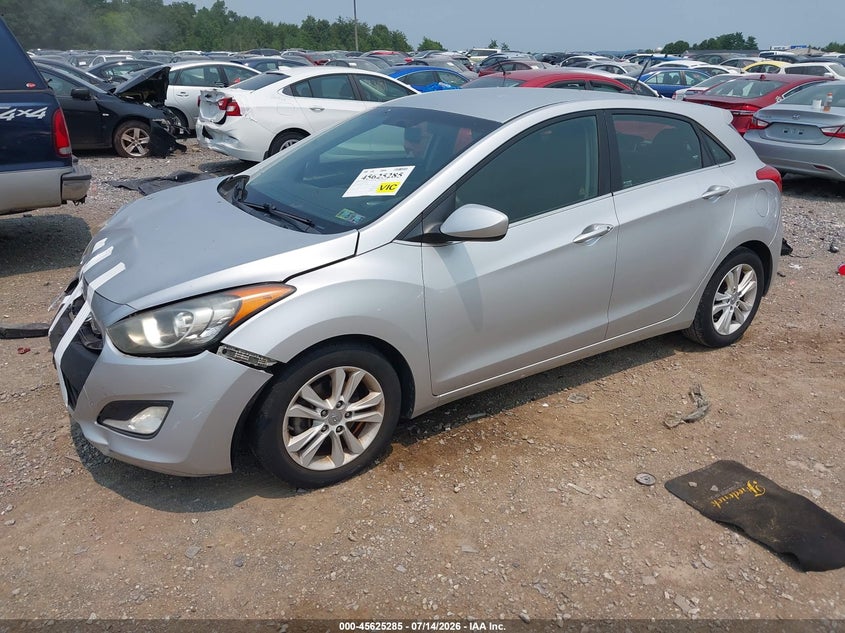 2014 Hyundai Elantra VIN KMHD35LH9EU172465 IAAI salvage auction — FRONT END, Salvage Title, sold $650 on 2026-07-29 (photo 2)