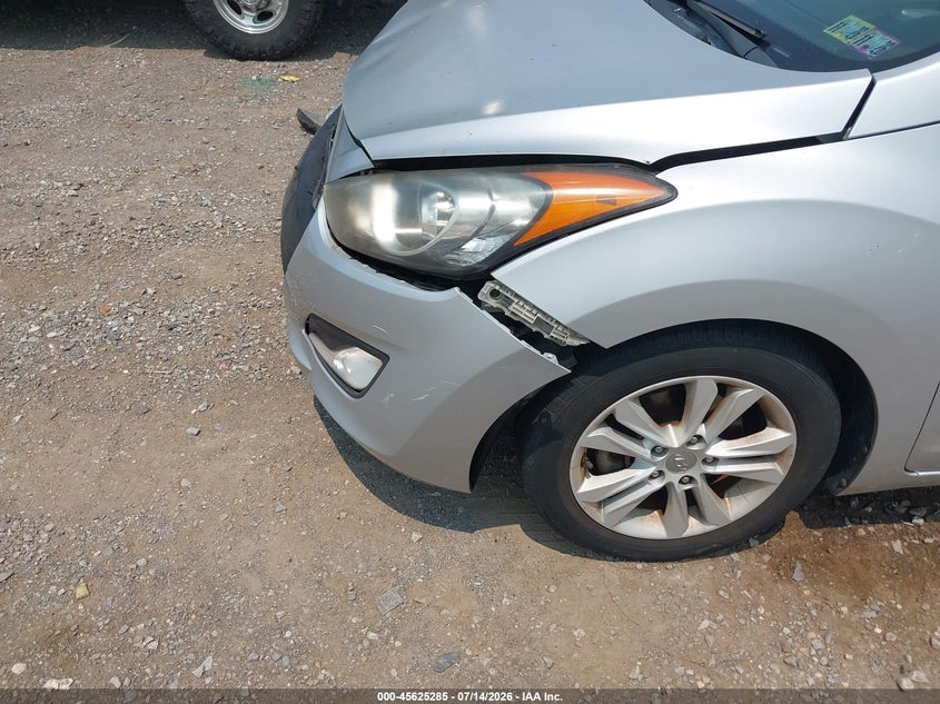2014 Hyundai Elantra VIN KMHD35LH9EU172465 IAAI salvage auction — FRONT END, Salvage Title, sold $650 on 2026-07-29 (photo 6)