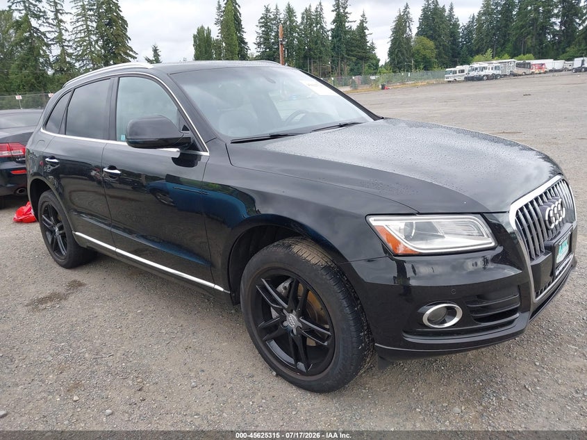 2016 Audi Q5 VIN WA1L2AFP4GA048259 IAAI salvage auction — REAR END, Bill Of Sale (Washington), sold $525 on 2026-07-29 (photo 1)