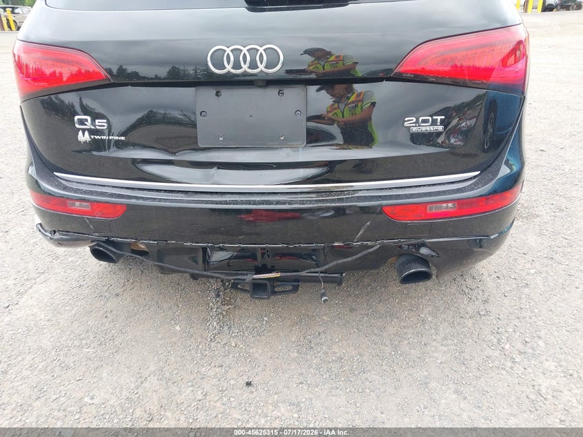 2016 Audi Q5 VIN WA1L2AFP4GA048259 IAAI salvage auction — REAR END, Bill Of Sale (Washington), sold $525 on 2026-07-29 (photo 6)