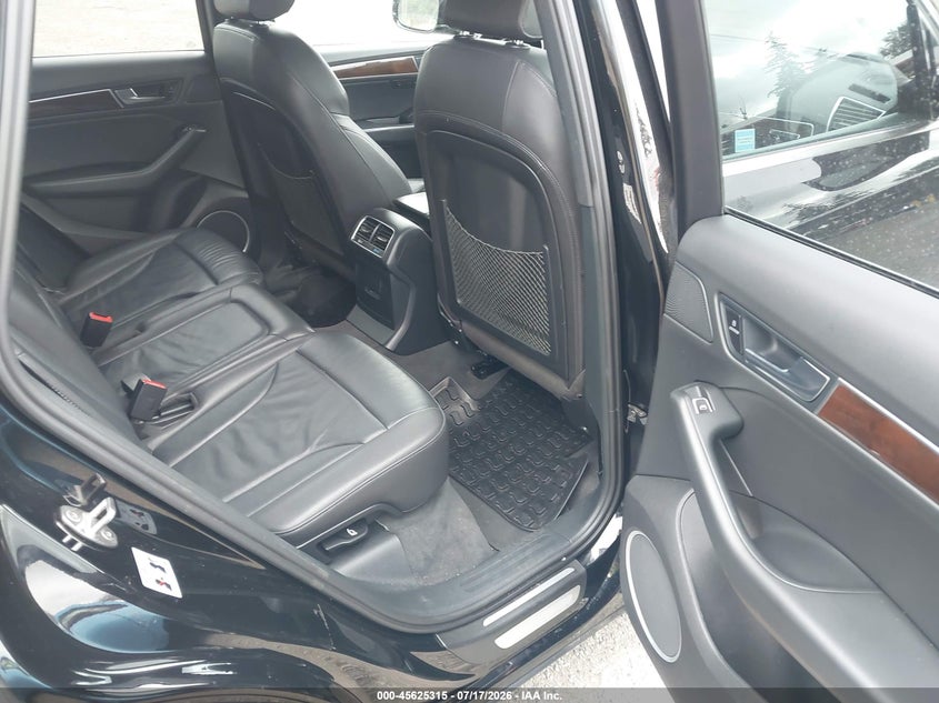 2016 Audi Q5 VIN WA1L2AFP4GA048259 IAAI salvage auction — REAR END, Bill Of Sale (Washington), sold $525 on 2026-07-29 (photo 8)